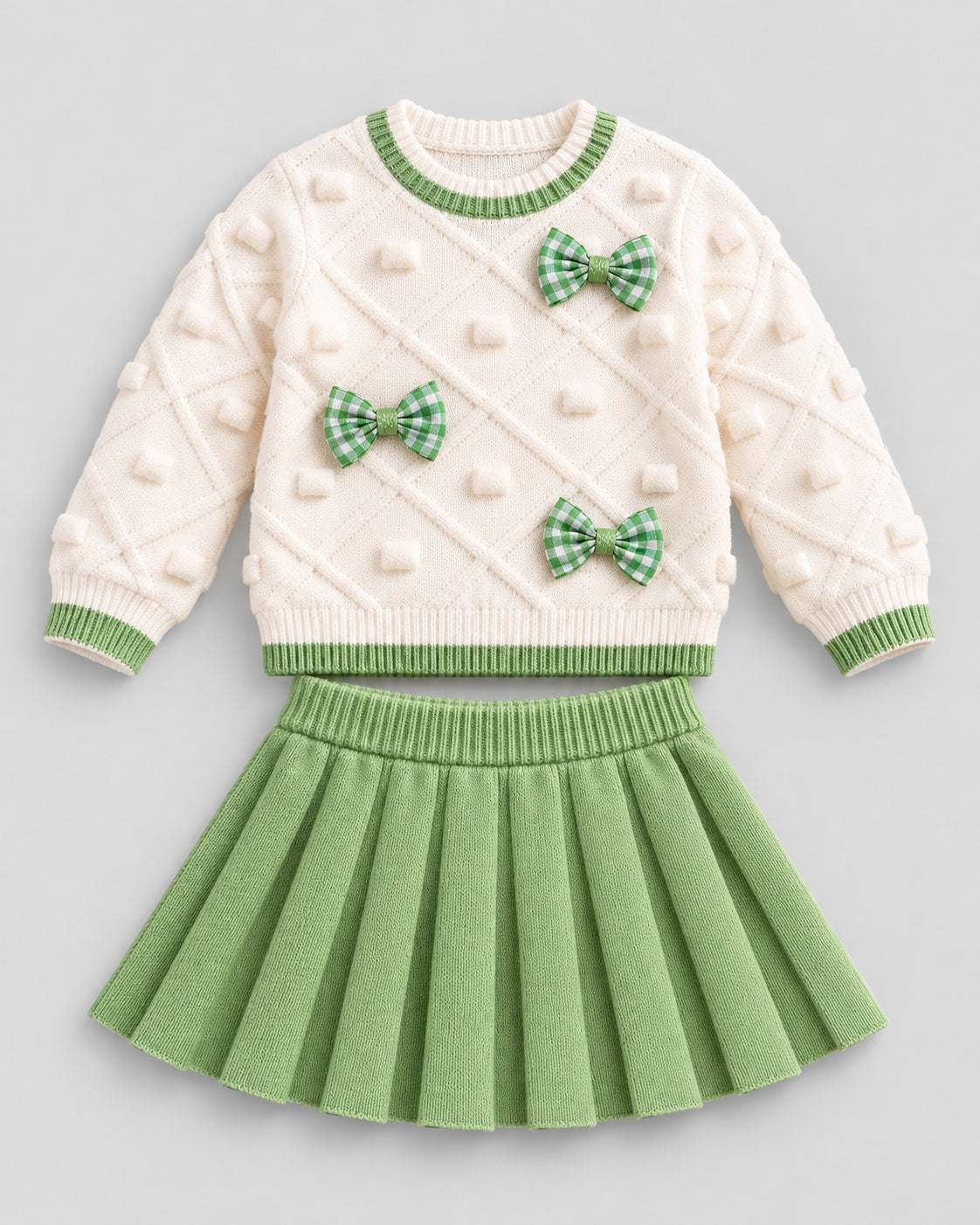 تايير بناتي من التريكو الليكرا بتصميم ناعم وأنيق