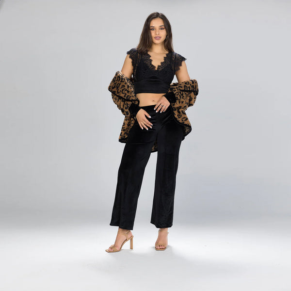 بيجامه 3 قطع من البولار الناعم