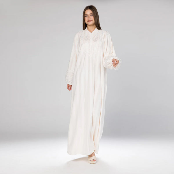 جلباب نسائي من القطيفة الناعمة