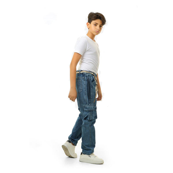 بنطلون جينز أولادي باجي مميز