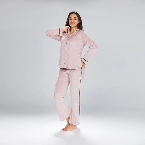 بيجامه قطيفه أنيقه