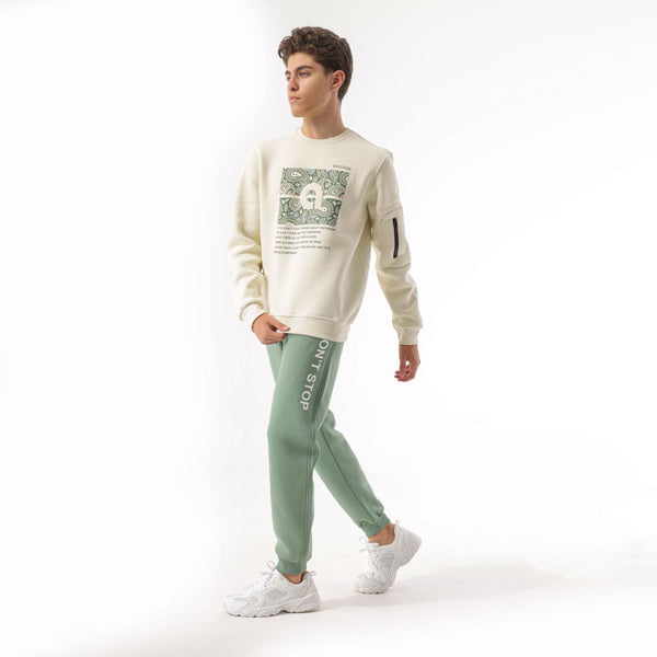 ترينج أولادي من خامة الميلتون الناعمة