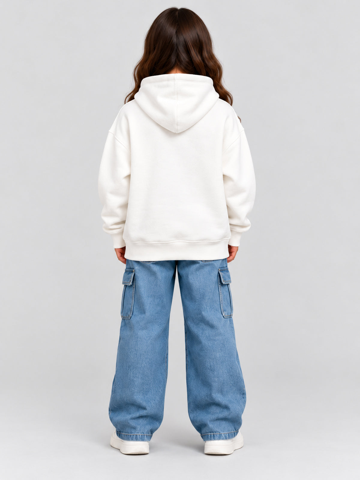 هودي بناتي 706069 - Off-White - خلفي