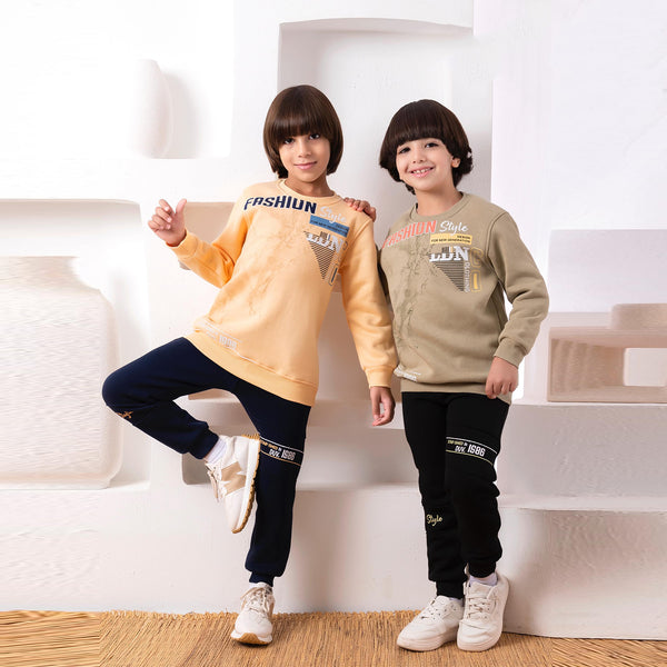 ترينج أولادي مبطن من خامة الميلتون الناعمة