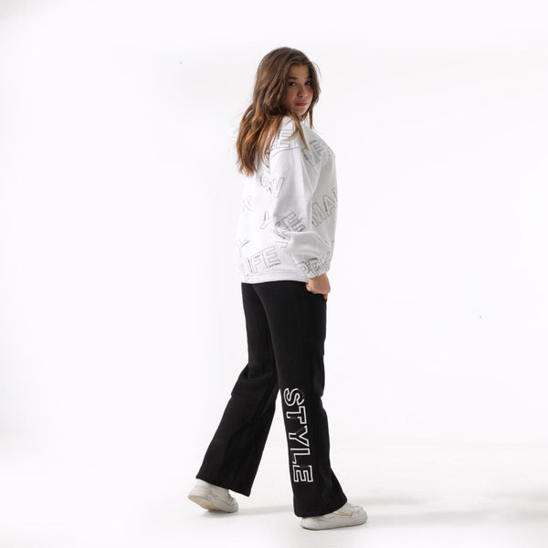 ترينج بناتي من خامة الميلتون المميزه